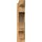 Ekena Millwork Balboa Smooth Craftsman Outlooker, Western Red Cedar, 5 1/2"W x 26"D x 26"H OUT06X26X26BOA04SWR - alternate 3